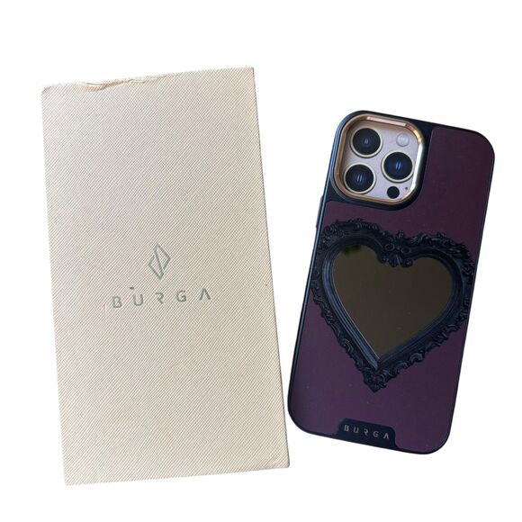 BURGA‎ Temptation Mirrored IPhone 14 Pro Max Phone Case NEW - Picture 1 of 3